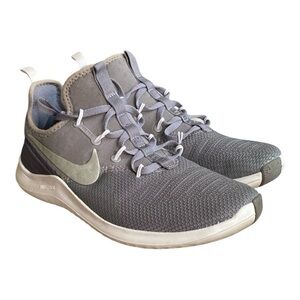 Nike Charcoal and Silver Athletic Shoes
